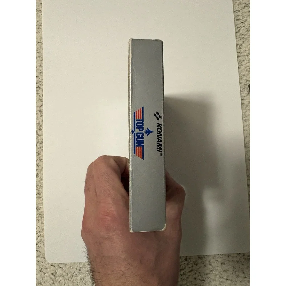 Nintendo NES Top Gun Konami Simulation Action Manual Boxed Cartridge NTSC 1987